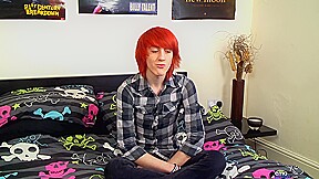 Alexander Daniels Flaunting And Stroking His Uncut Cock