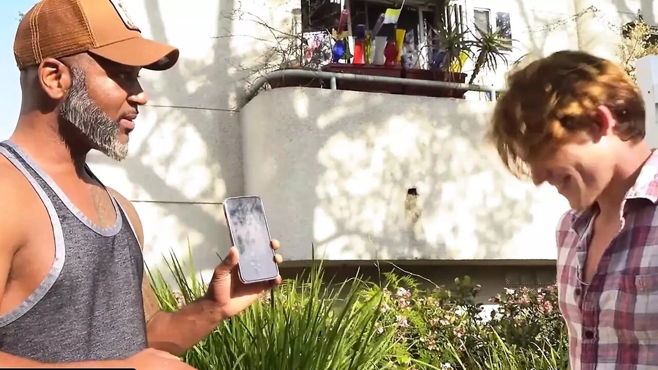 Kyle Is Walking Down The Street When He Suddenly Bumps Into Joe, His Favorite Pornstar